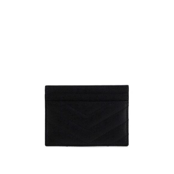 Saint Laurent Black Calf Leather Bos Taurus Women's Wallet - Picture 2 of 2